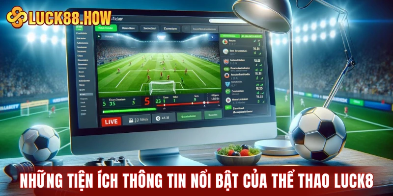 Những tiện ích thông tin nổi bật của thể thao LUCK8